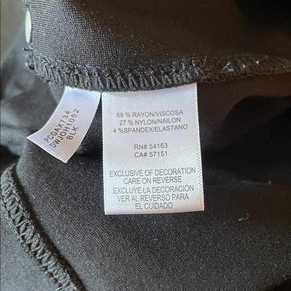 DKNY Black Women's Pants - Picture 6 of 7